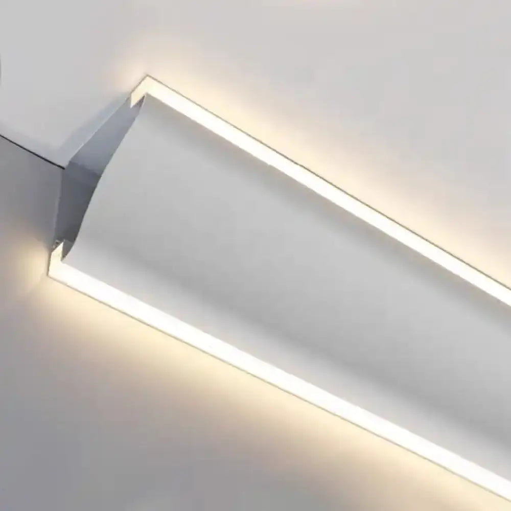 Profil LED Colt Dublu Aluminiu 2 Metri
