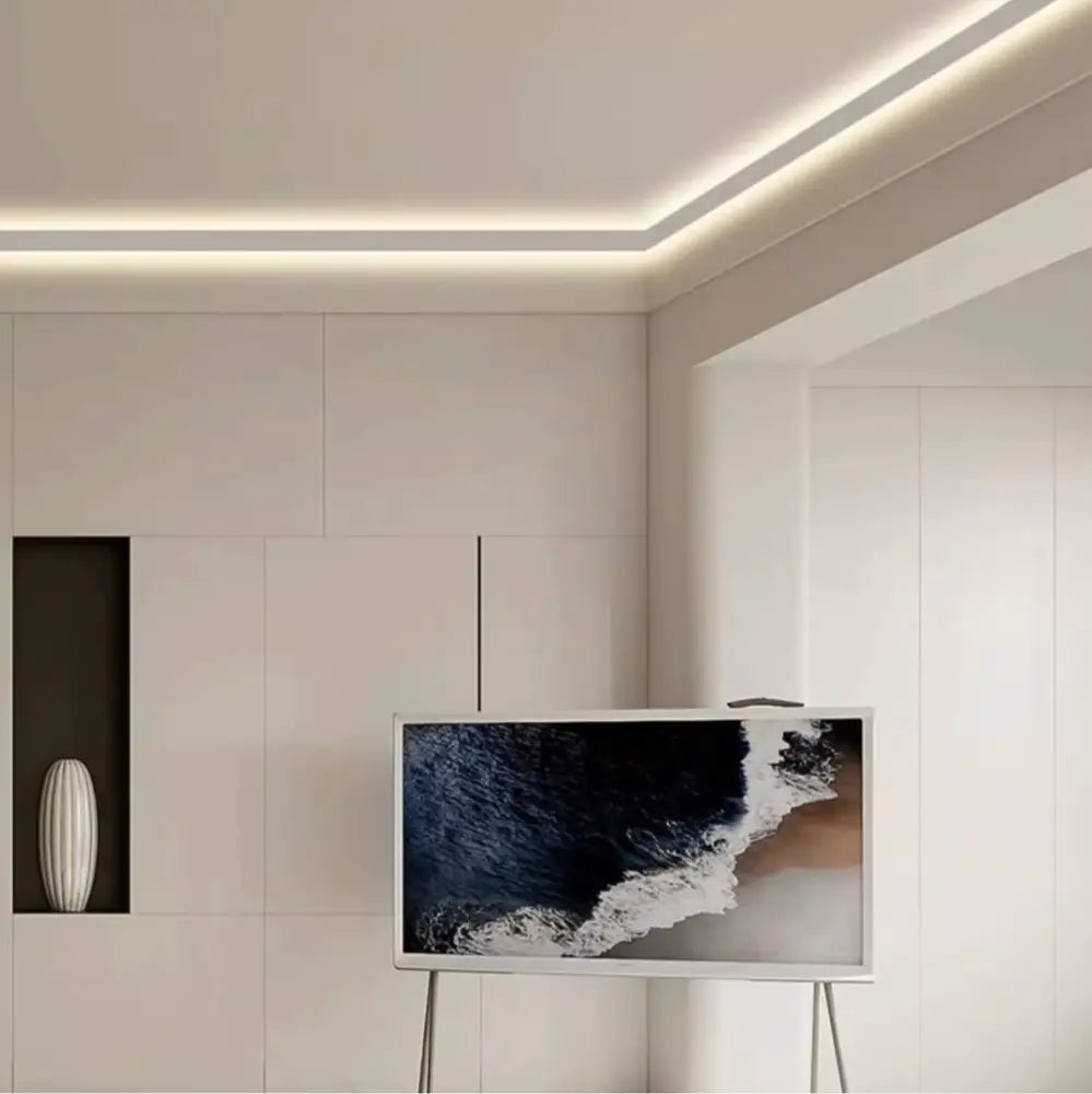 Profil LED Colt Dublu Aluminiu 2 Metri