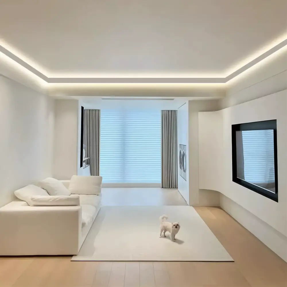 Profil LED Colt Dublu Aluminiu 2 Metri