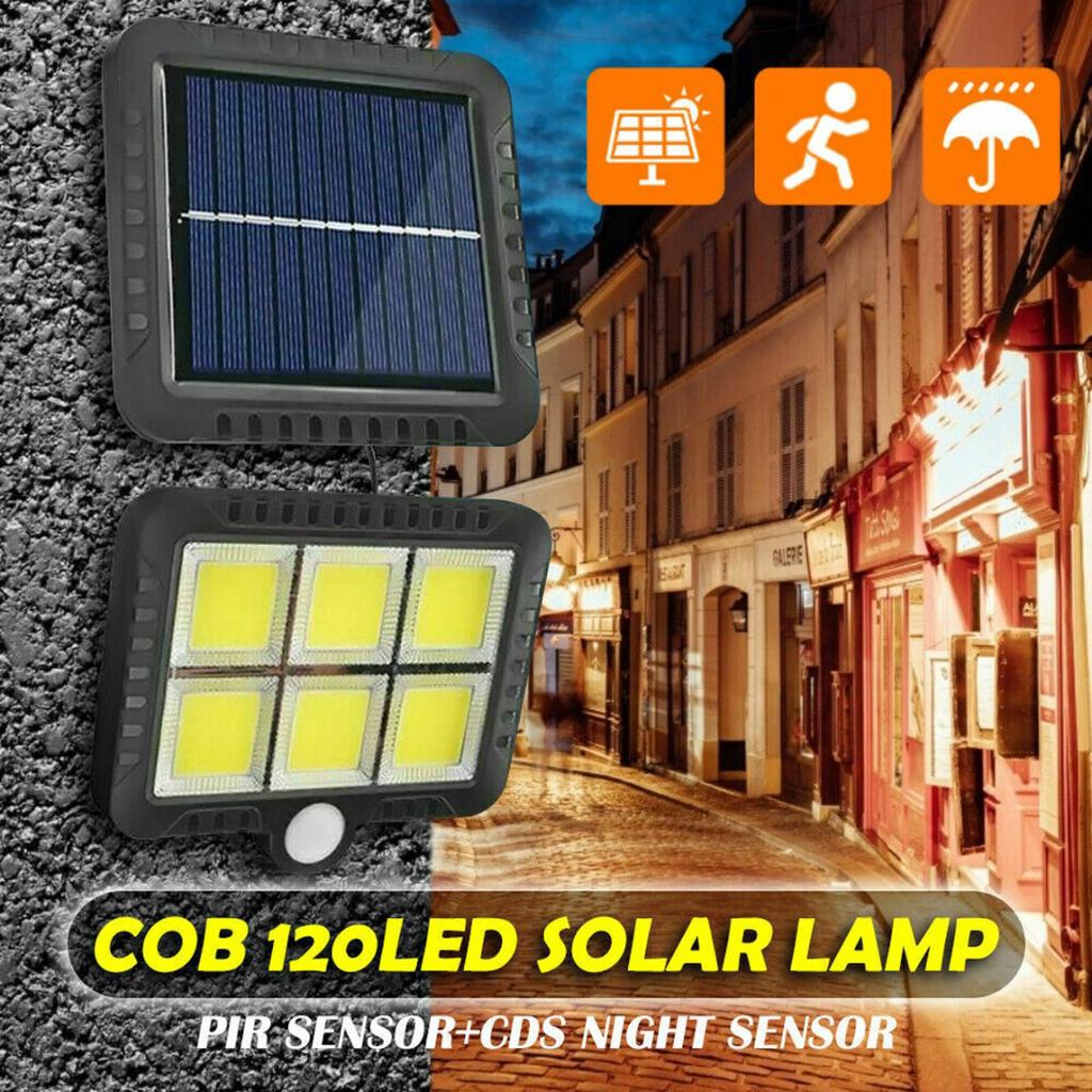 Proiector LED COB cu Panou Solar si Senzor Miscare