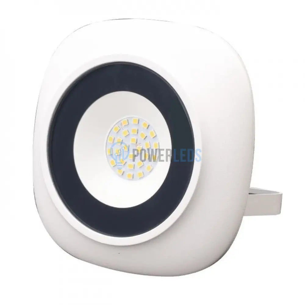 Proiector Led 20W Iris Rotund Alb Led Flood Light