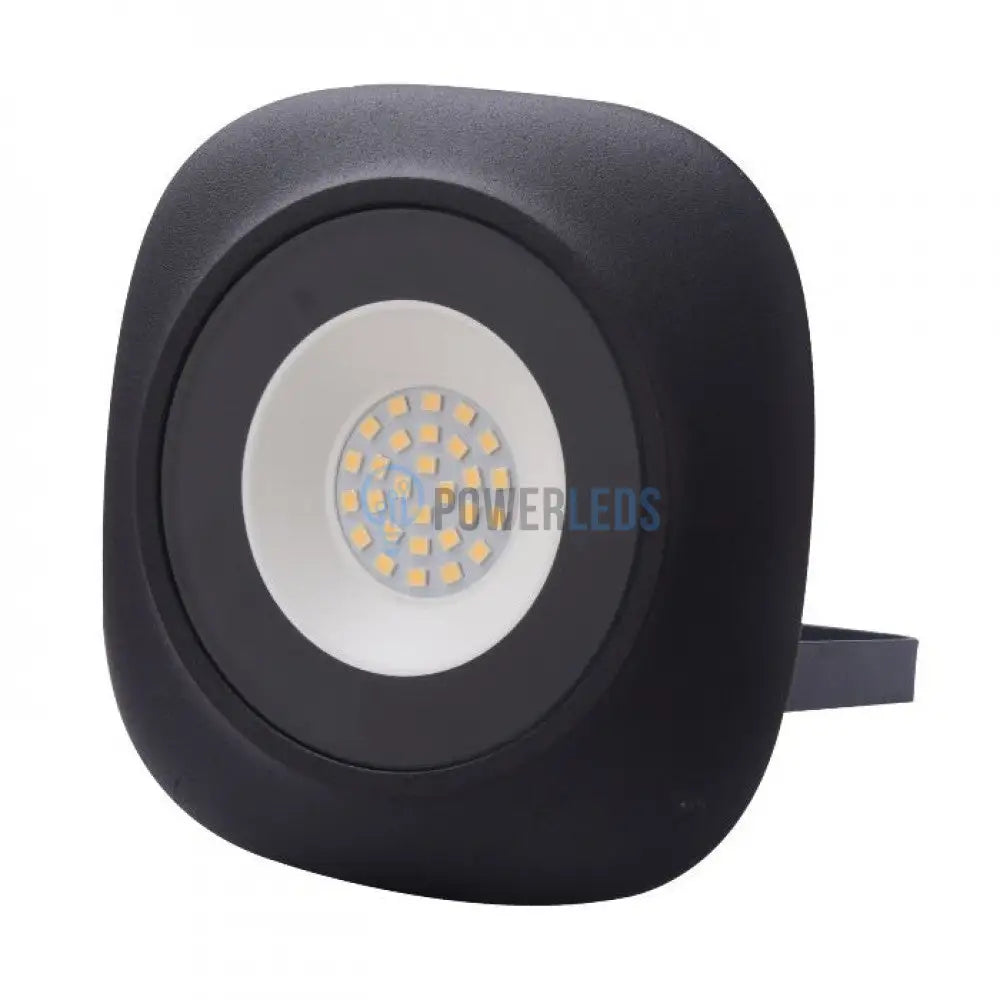 Proiector Led 20W Iris Rotund Negru Led Flood Light