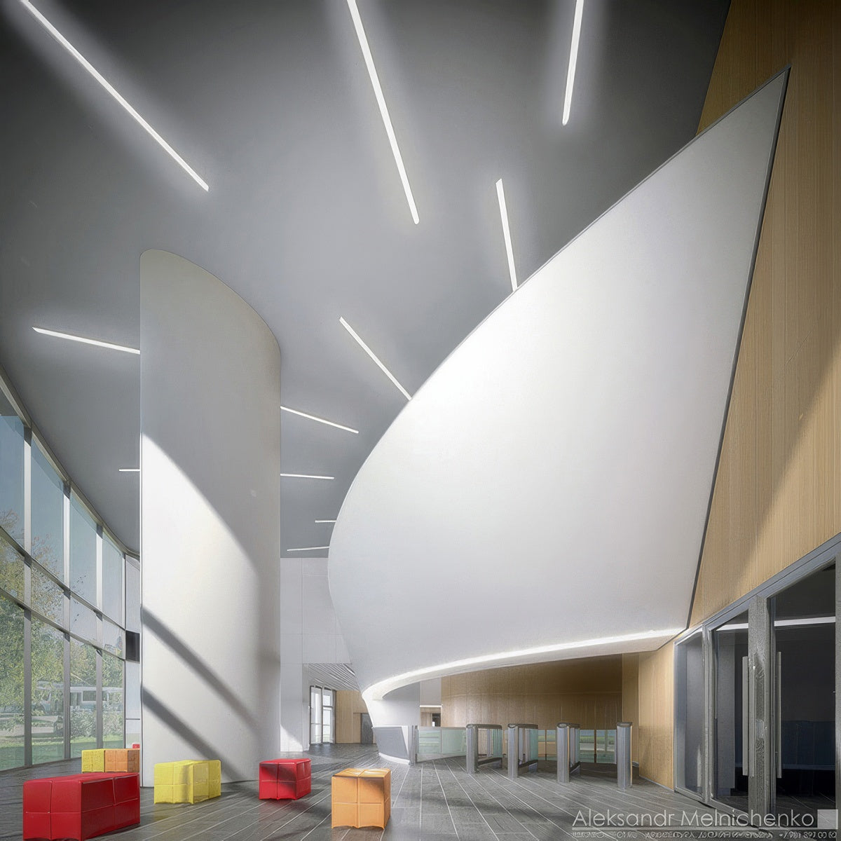 Profil Banda LED Incastrabil Adanc - Solutie Profesionala cu Cleme de Montaj 2M