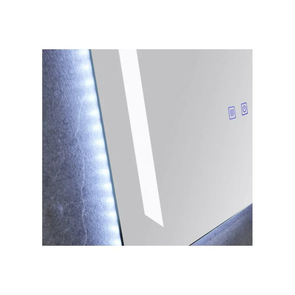 Oglinda LED Dreptunghiulara 60x80cm Functie Dezaburire si Touch J01