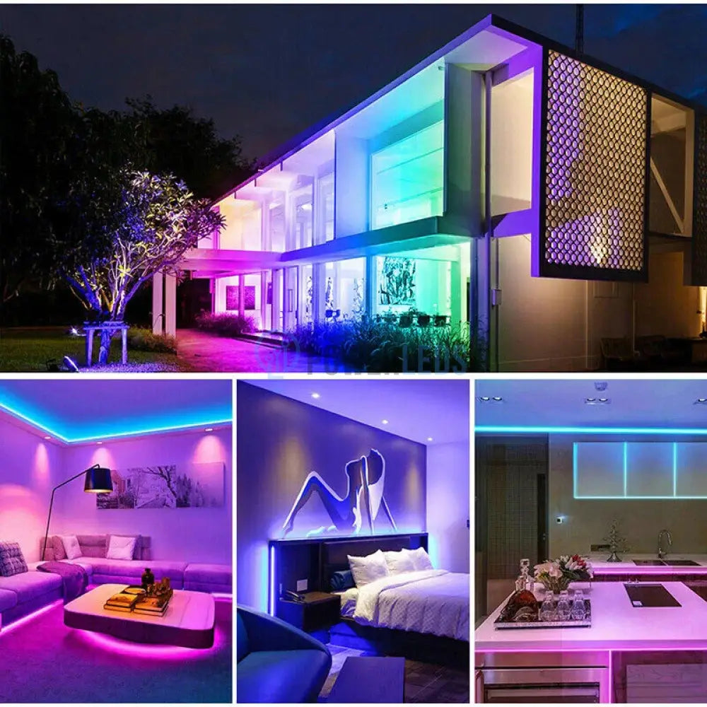 Rola Furtun LED NEON FLEX RGB 220V - 100M RGB / IP65-EXTERIOR / 10W LED Strips