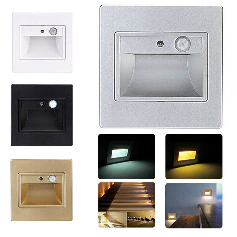 Spot LED 1W TREPTE Incastrabil cu Senzor