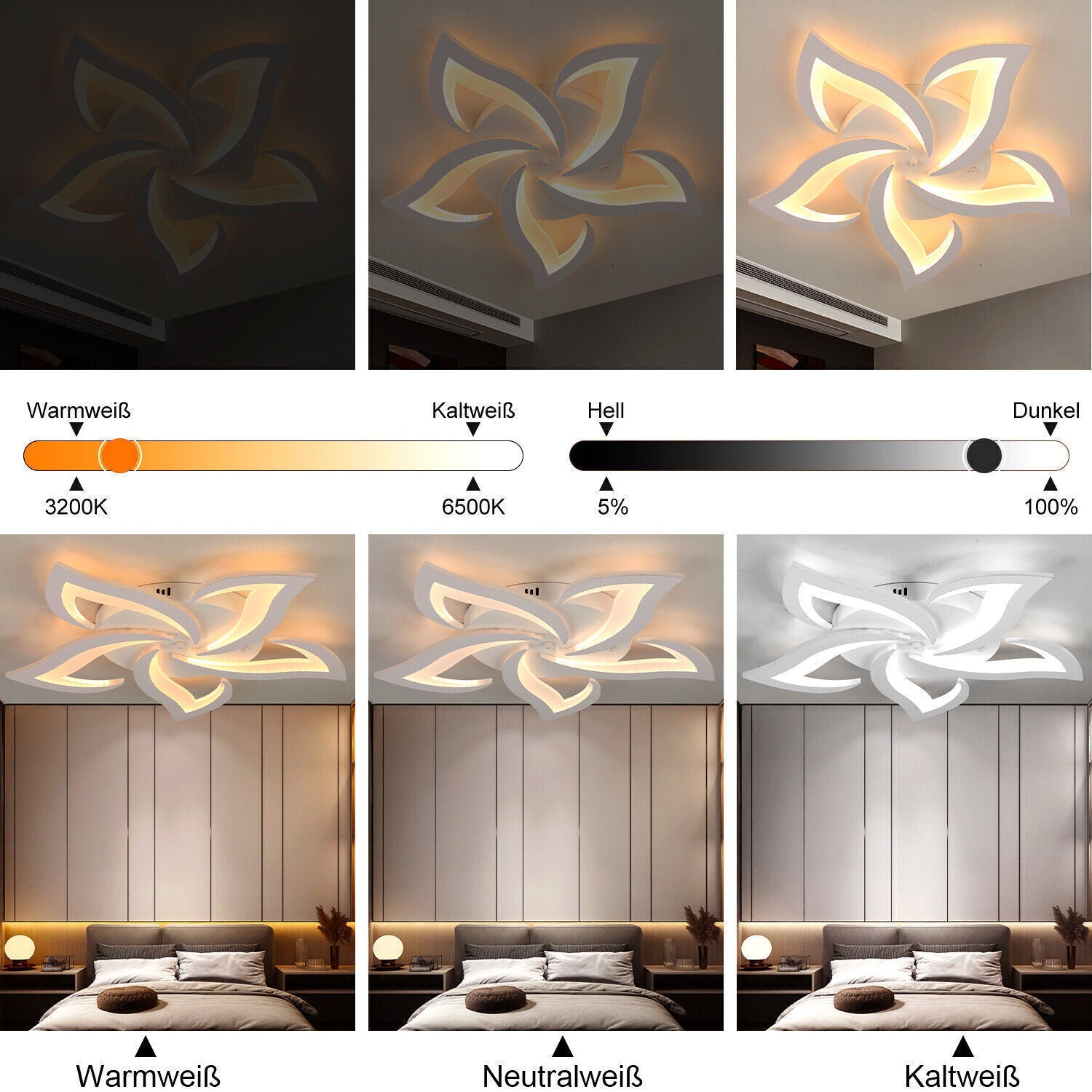 Lustra LED NARCISSE Telecomanda Echivalent 500W