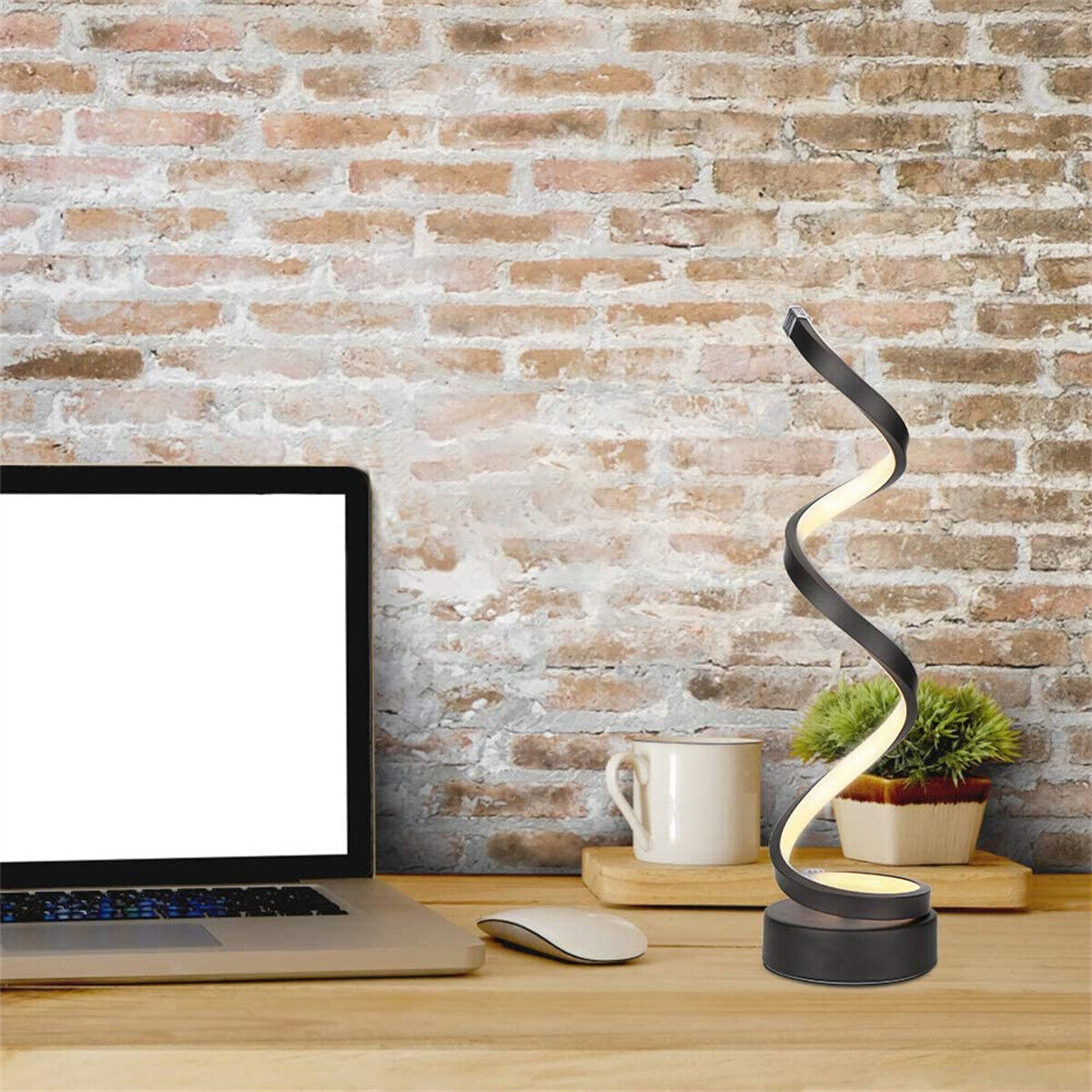 Veioza Led 38W Wave Neagra Desk Lamp