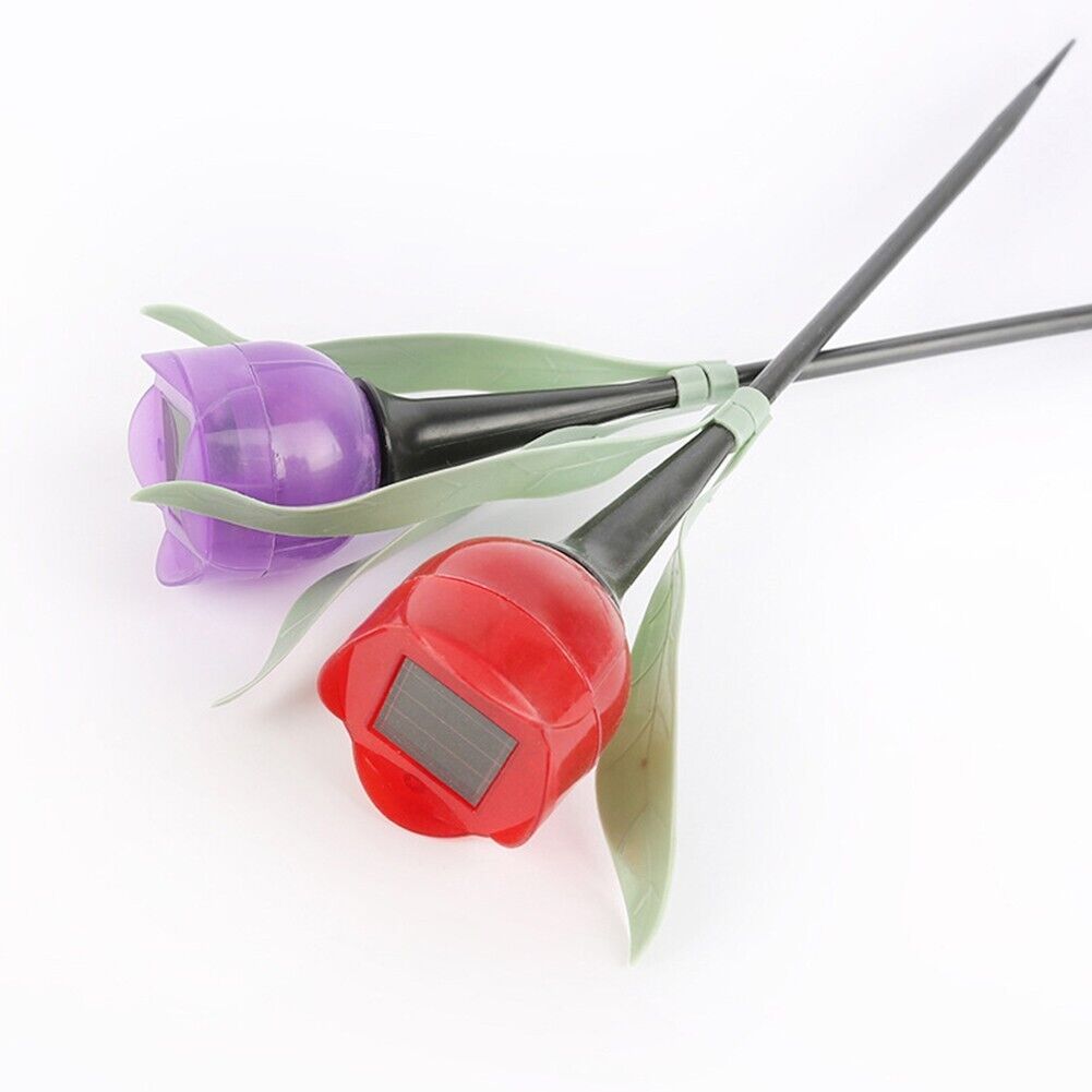 Lalea LED cu Incarcare Solara - Diverse Culori