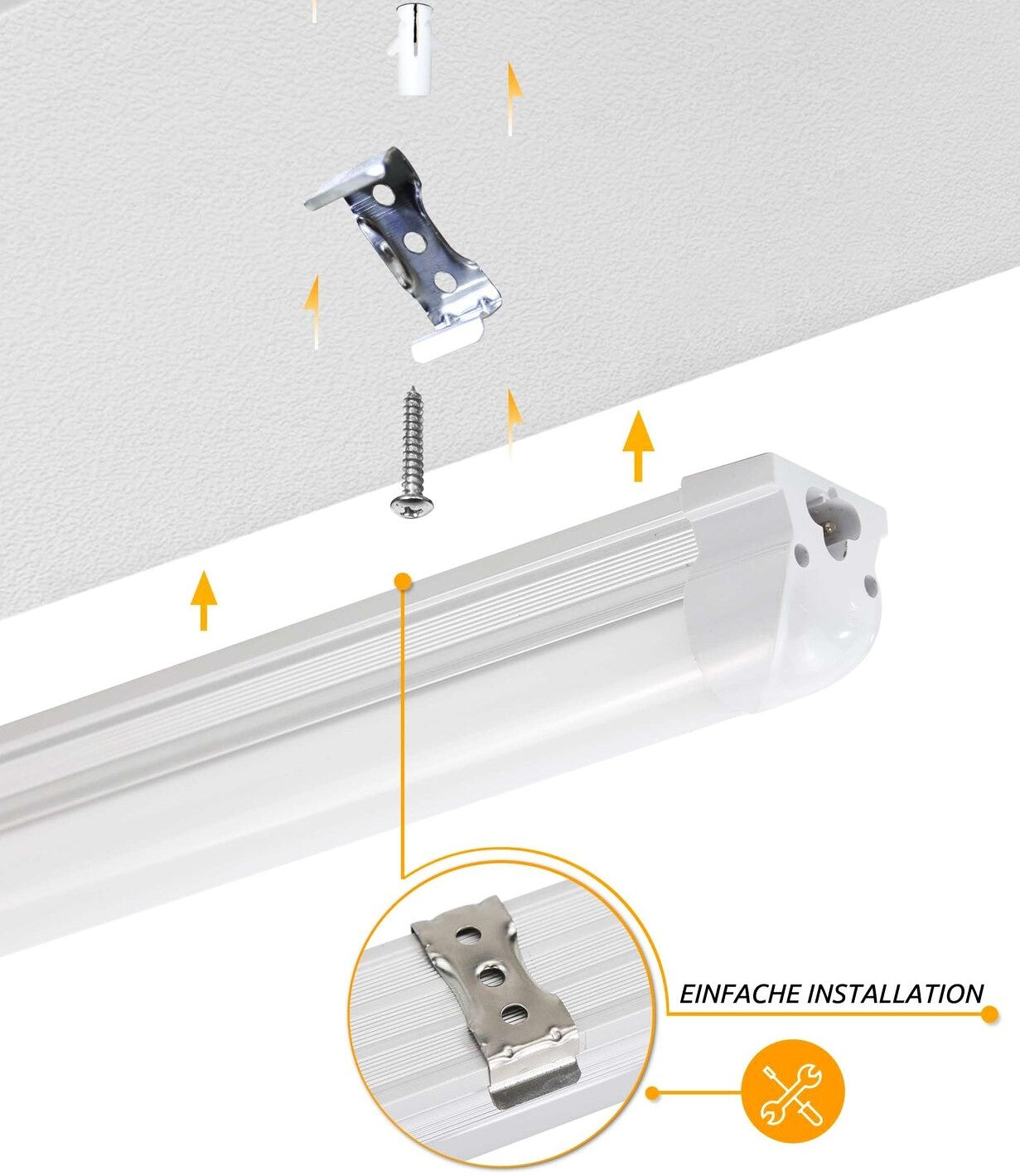 Tub LED T8 Mat Suport Inclus 120cm 18W Interconectabil