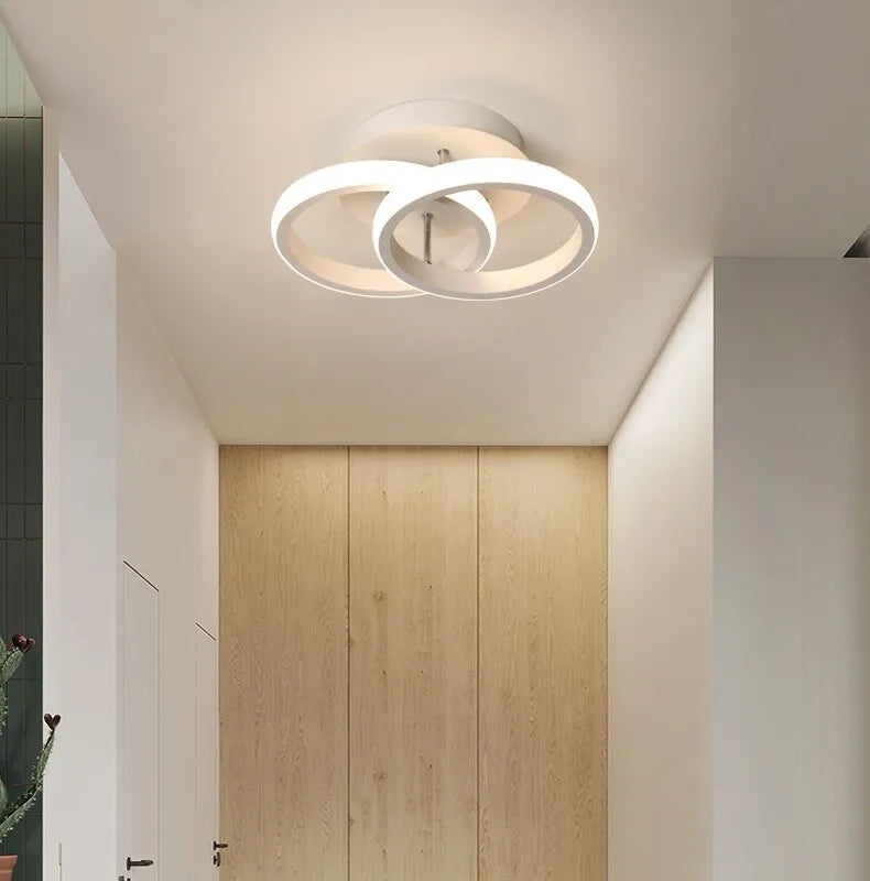 Lustra LED 28W TWO CIRCLE Echivalent 200W