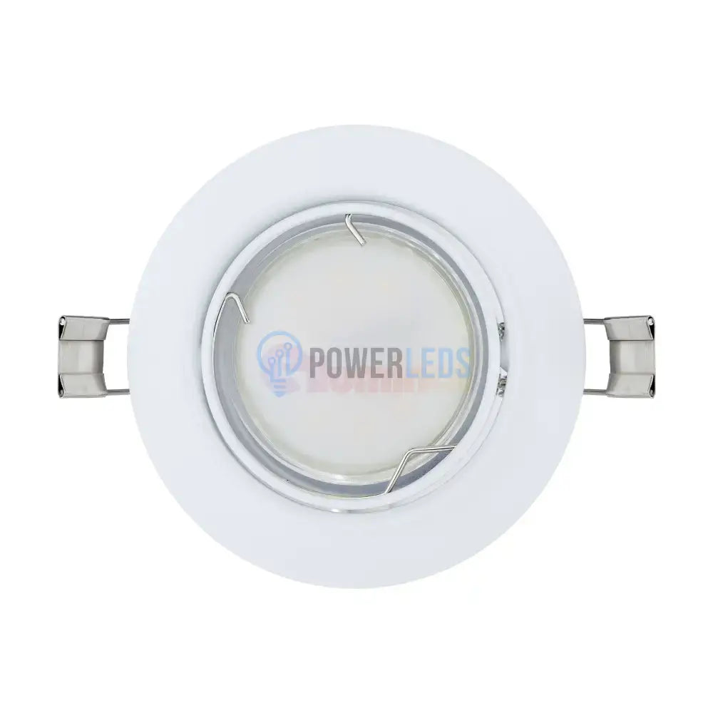 Set 3 Spoturi PENETO EGLO / Rotund / Alb / ⌀87mm / Incastrabil led spot light
