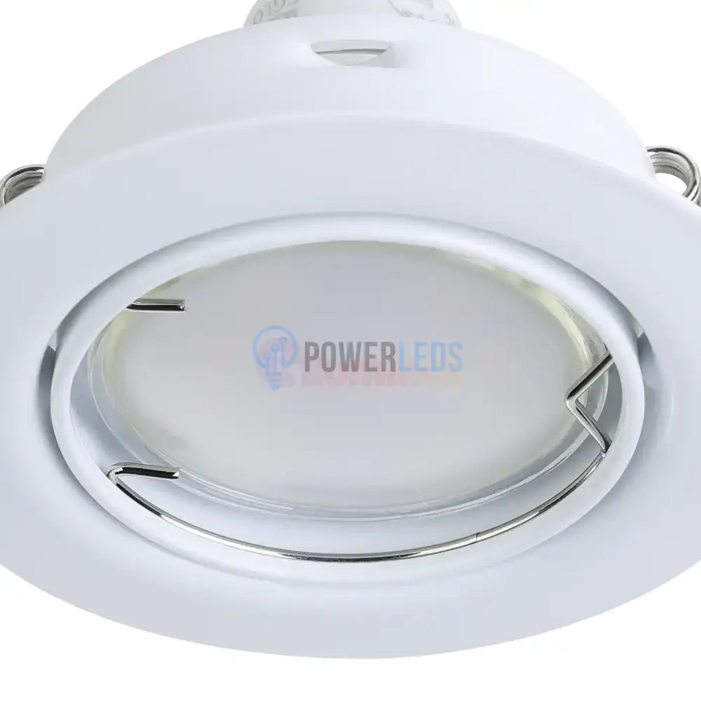 Set 3 Spoturi PENETO EGLO / Rotund / Alb / ⌀87mm / Incastrabil led spot light