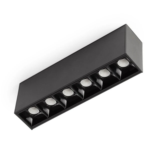 Spot LED 6W Magnetic Negru Liniar