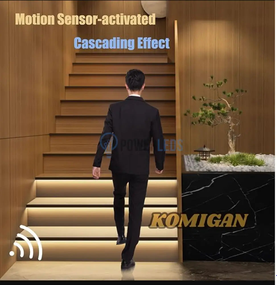 Sistem Iluminare Trepte Cu Banda Led Si Senzori - 17 Maxim