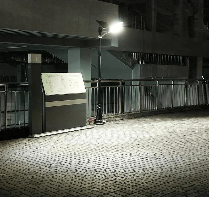 Lampa LED 200W SMD Iluminat Stradal Solara Cu Brat Inclus Telecomanda