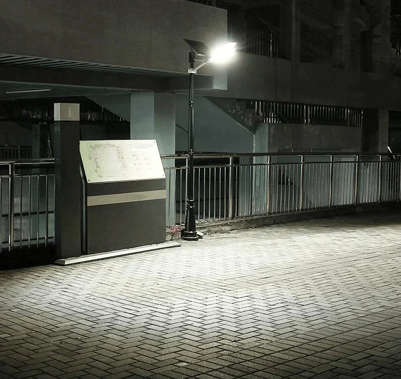 Lampa LED 300W SMD Iluminat Stradal Solara, brat inclus, Telecomanda