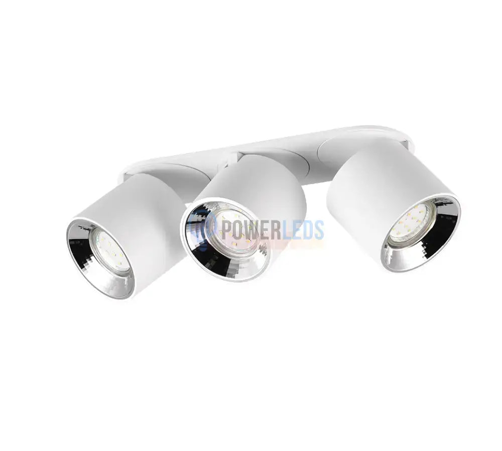 Spot LED Cilindric Aplicat Alb Dulie 3xGU10 L27.3 x H12CM led ceiling light