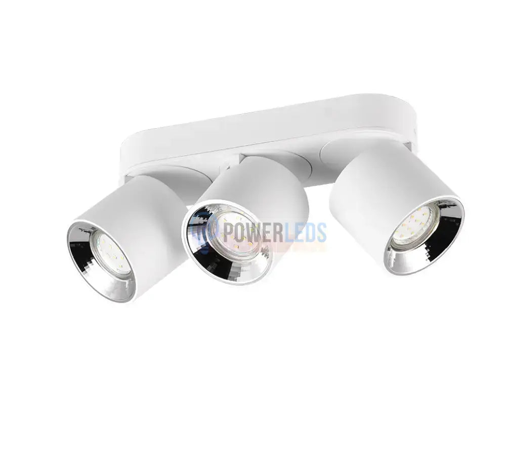 Spot LED Cilindric Aplicat Alb Dulie 3xGU10 L27.3 x H12CM led ceiling light