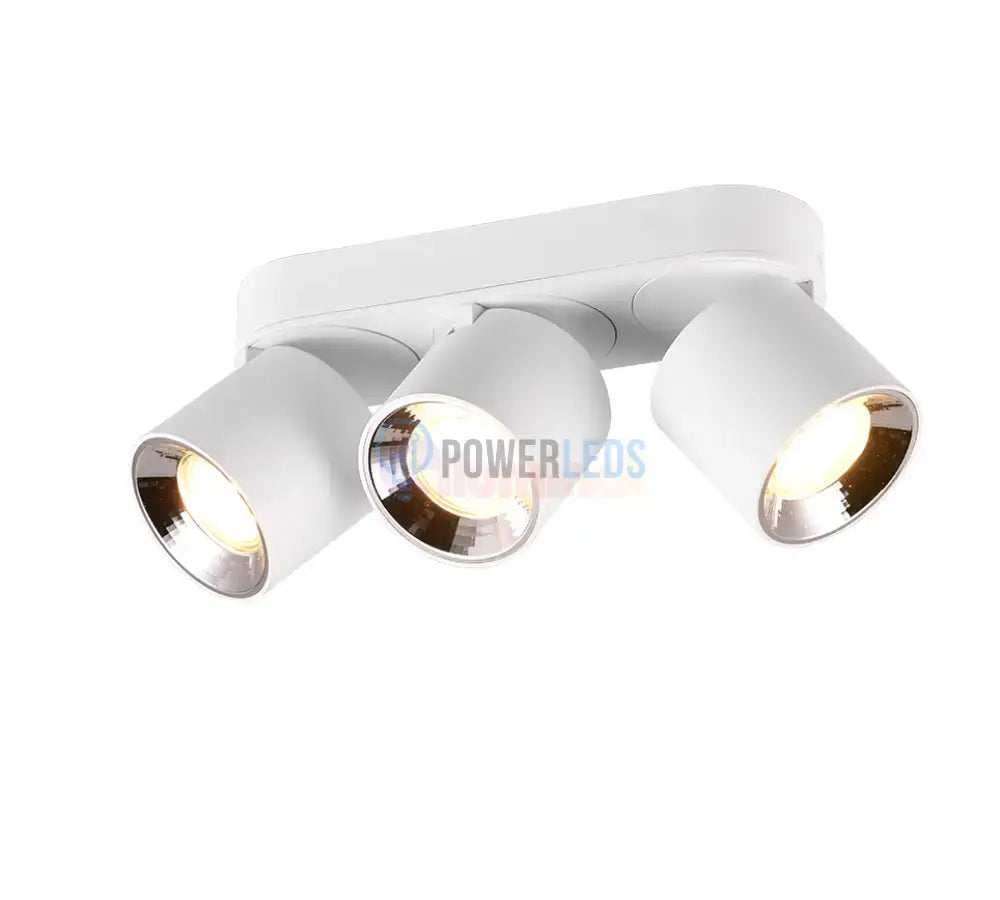Spot LED Cilindric Aplicat Alb Dulie 3xGU10 L27.3 x H12CM led ceiling light