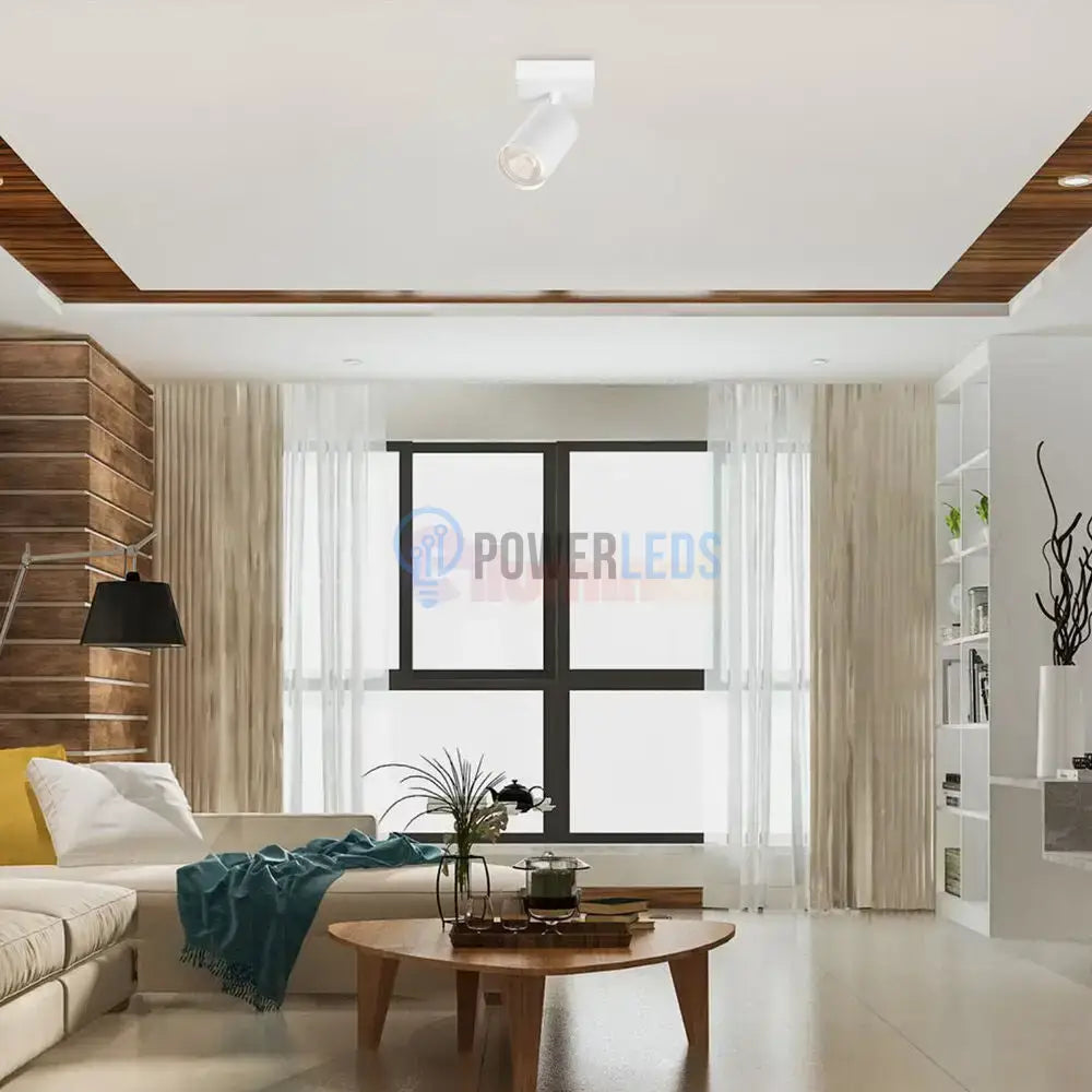Spot Aplicat Orientabil Rotund Alb Dulie GU10 Ø55x120mm led ceiling light