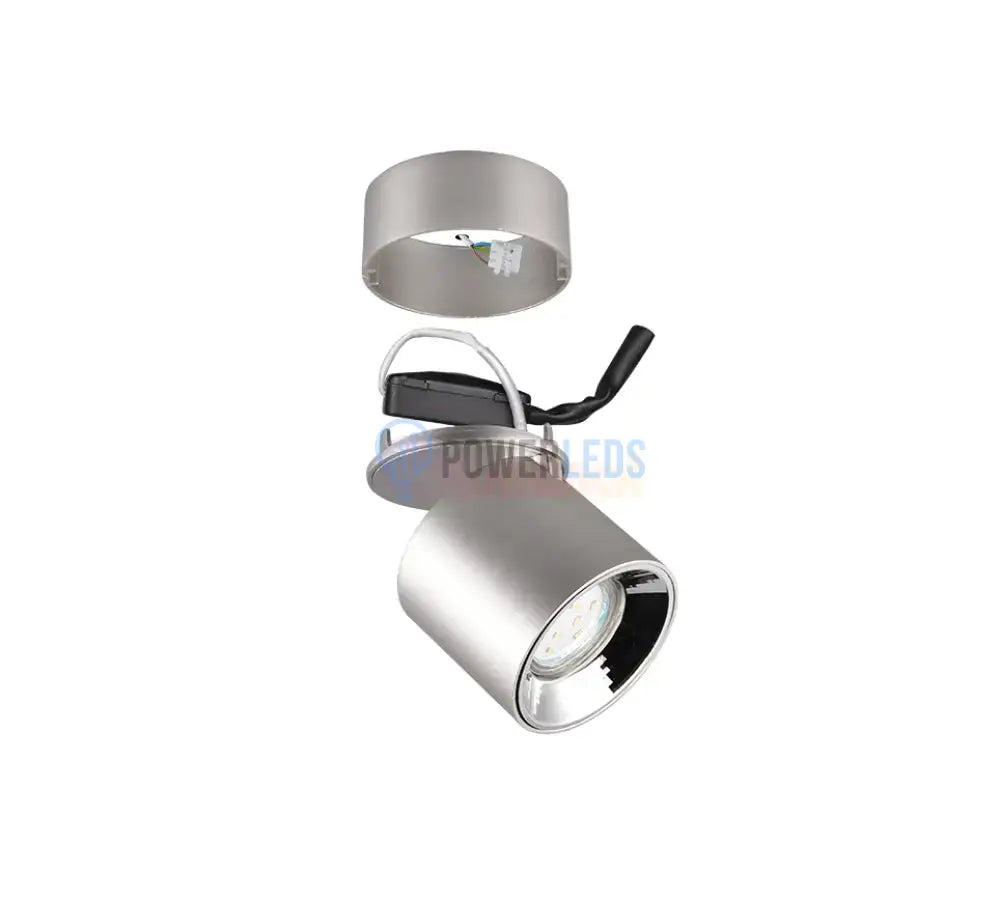 Spot LED Cilindric Aplicat Argintiu Dulie GU10 Ø8.7x12CM led ceiling light