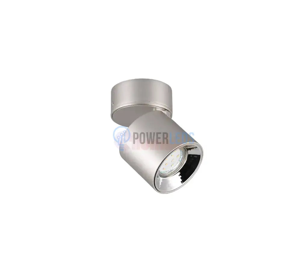 Spot LED Cilindric Aplicat Argintiu Dulie GU10 Ø8.7x12CM led ceiling light