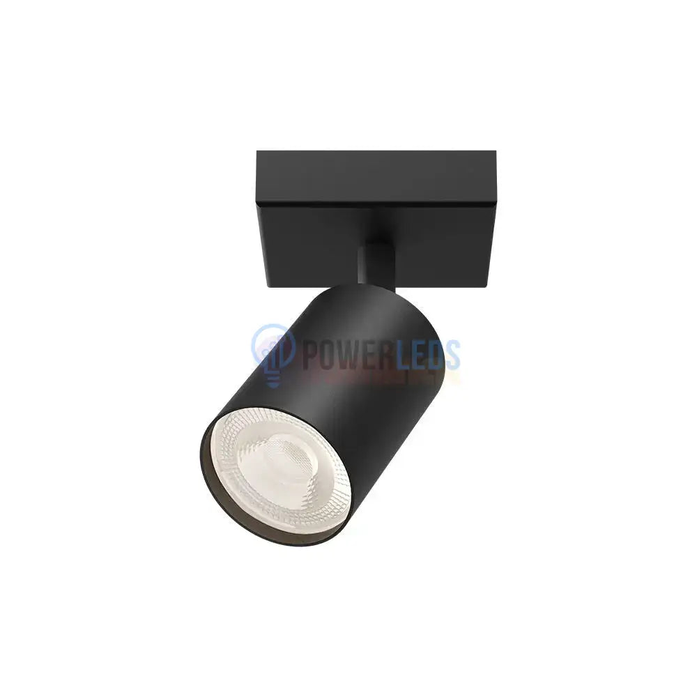 Spot Aplicat Orientabil Rotund Negru Dulie GU10 Ø55x120mm led ceiling light