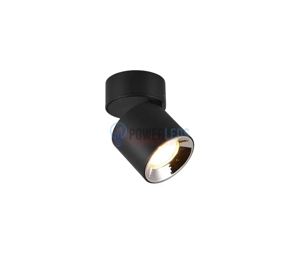 Spot LED Cilindric Aplicat Negru Dulie GU10 Ø8.7x12CM led ceiling light