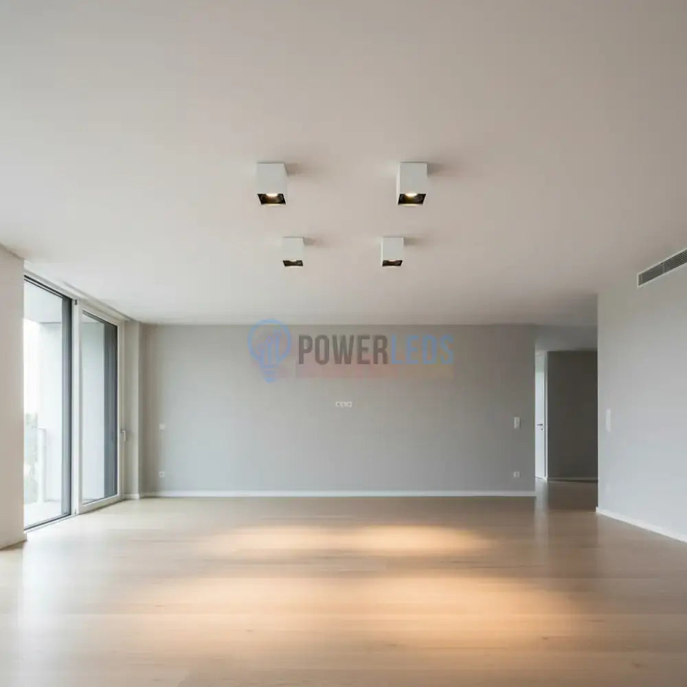 Spot Aplicat Patrat Alb & Negru Dulie GU10 L80xH117mm led ceiling light