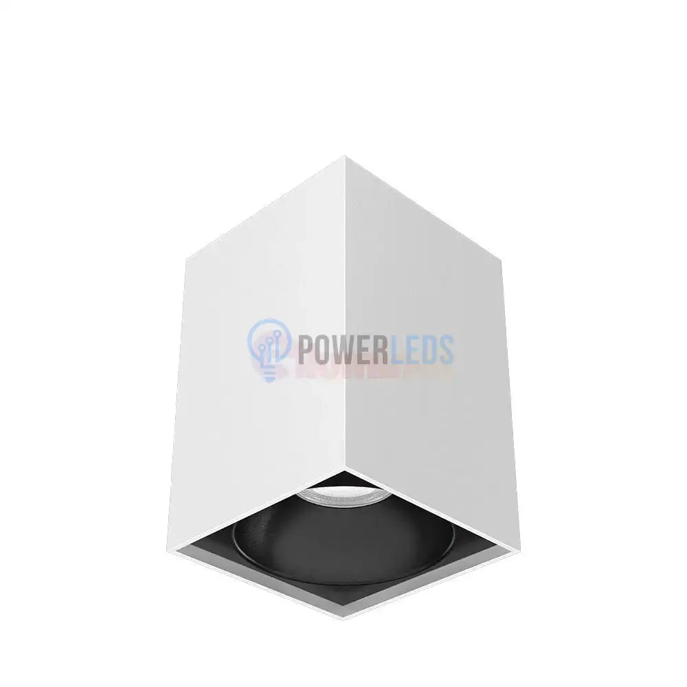 Spot Aplicat Patrat Alb & Negru Dulie GU10 L80xH117mm led ceiling light
