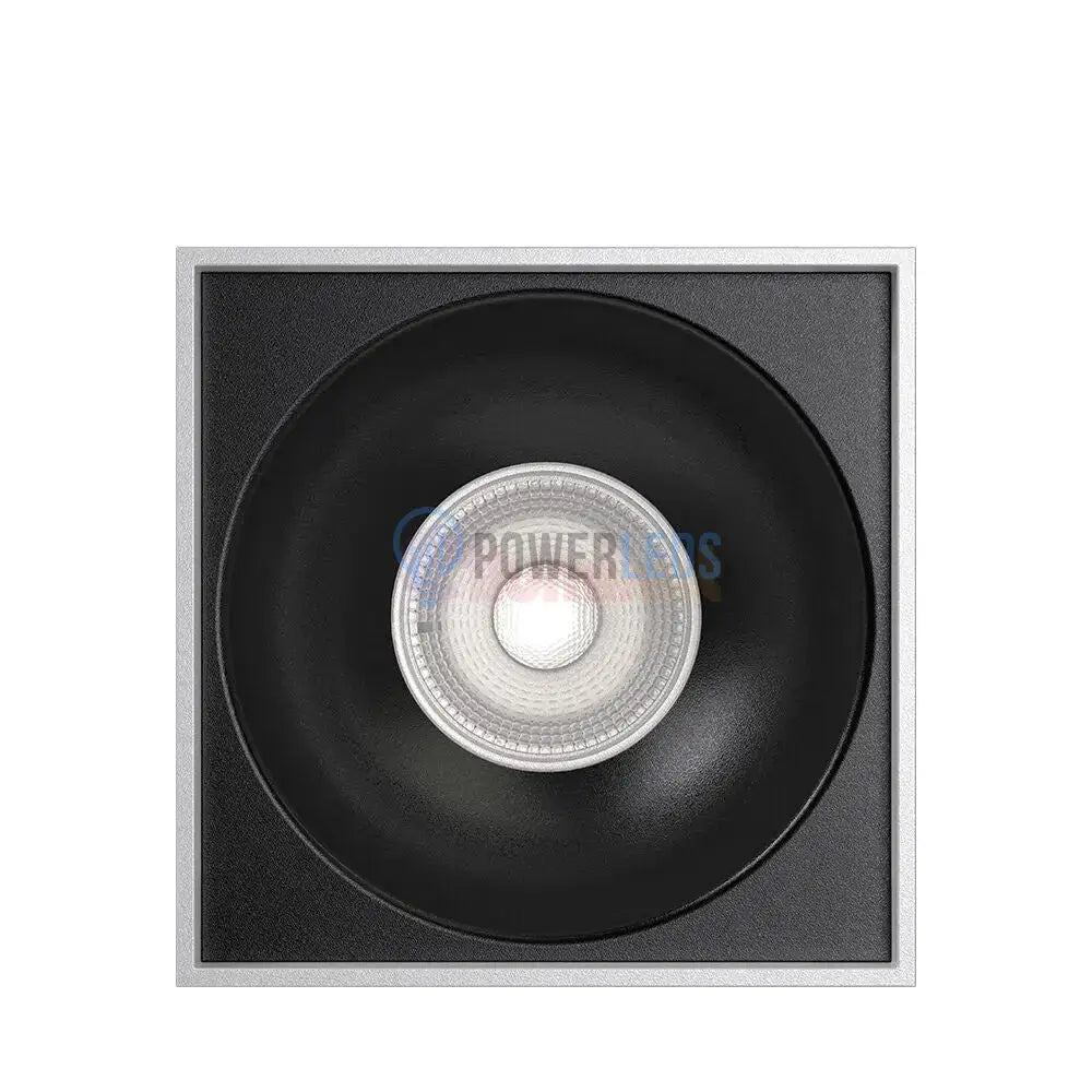 Spot Aplicat Patrat Alb & Negru Dulie GU10 L80xH117mm led ceiling light