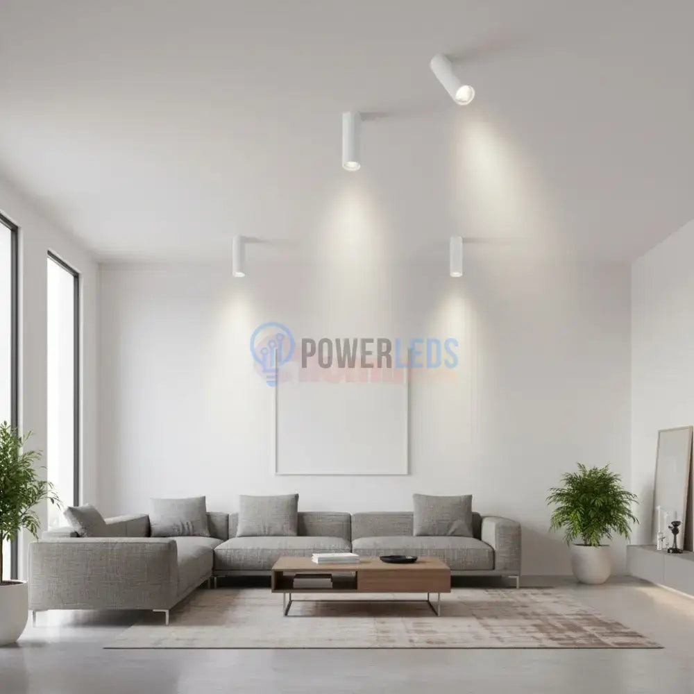 Spot Aplicat Rotund Alb Dulie GU10 Ø55x200mm led ceiling light