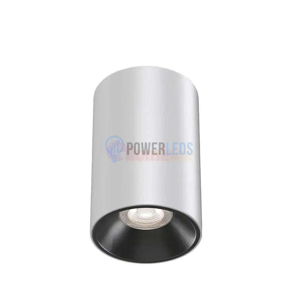 Spot Aplicat Rotund Alb & Negru Dulie GU10 Ø80x117mm led ceiling light