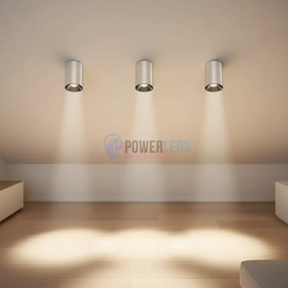Spot Aplicat Rotund Alb & Negru Dulie GU10 Ø94x145mm led ceiling light