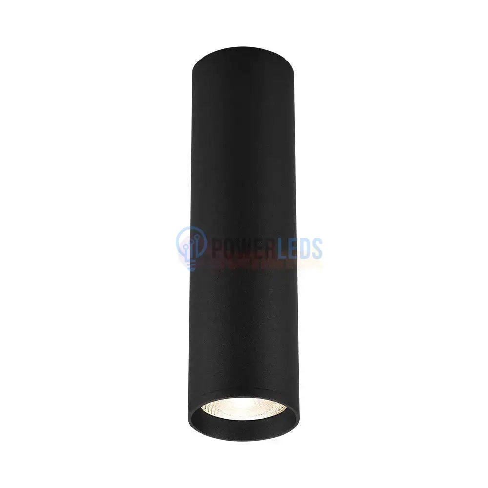 Spot Aplicat Rotund Negru Dulie GU10 Ø55x200mm led ceiling light
