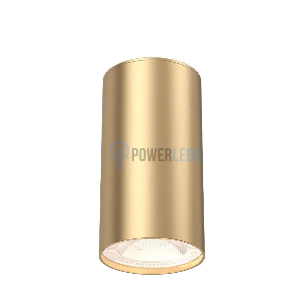 Spot Cilindric Aplicat GAMA Gold 10cm powerleds.ro