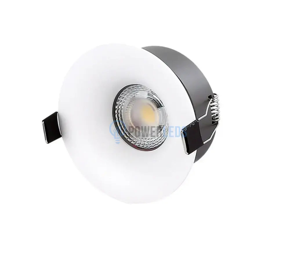 Spot COB LED 12W Rotund Alb / ⌀78mm / Incastrabil / Lumina Neutra powerleds.ro