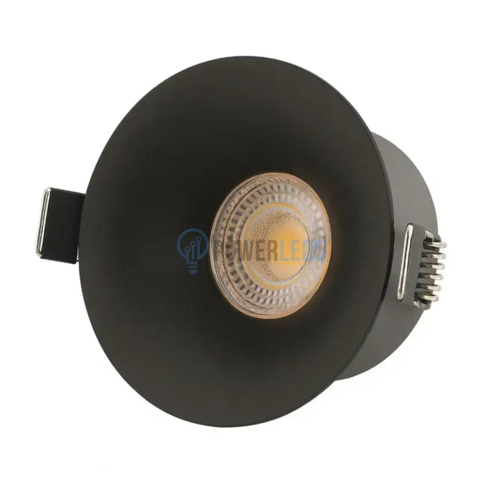 Spot COB LED 18W Rotund Negru / ⌀95mm / Incastrabil / Lumina Neutra led spot light