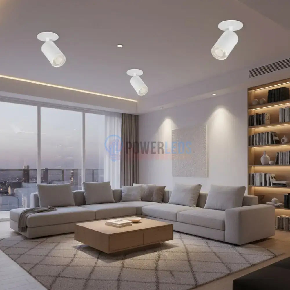 Spot Incastrat Rotund Alb Dulie GU10 Ø55x83mm led ceiling light