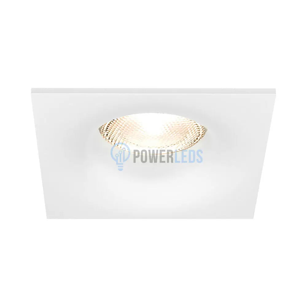 Spot Incastrat Patrat Alb Dulie MR16 L84xH37mm led ceiling light