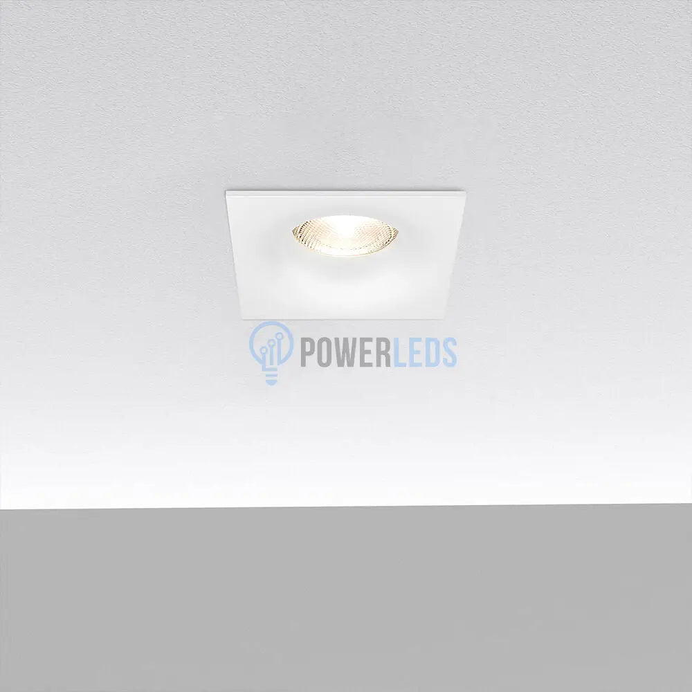 Spot Incastrat Patrat Alb Dulie MR16 L84xH37mm led ceiling light