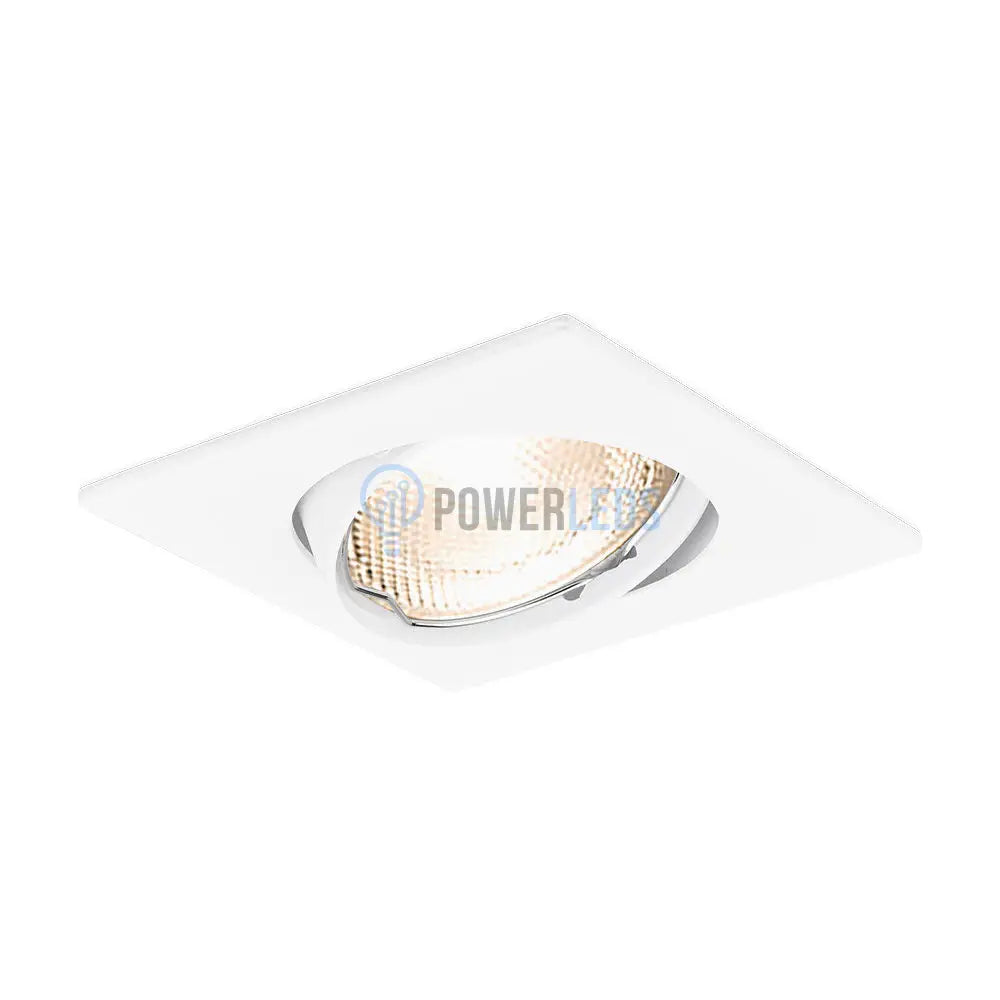 Spot Incastrat Patrat Fascicul Reglabil Alb Dulie MR16 L82xH23mm led ceiling light