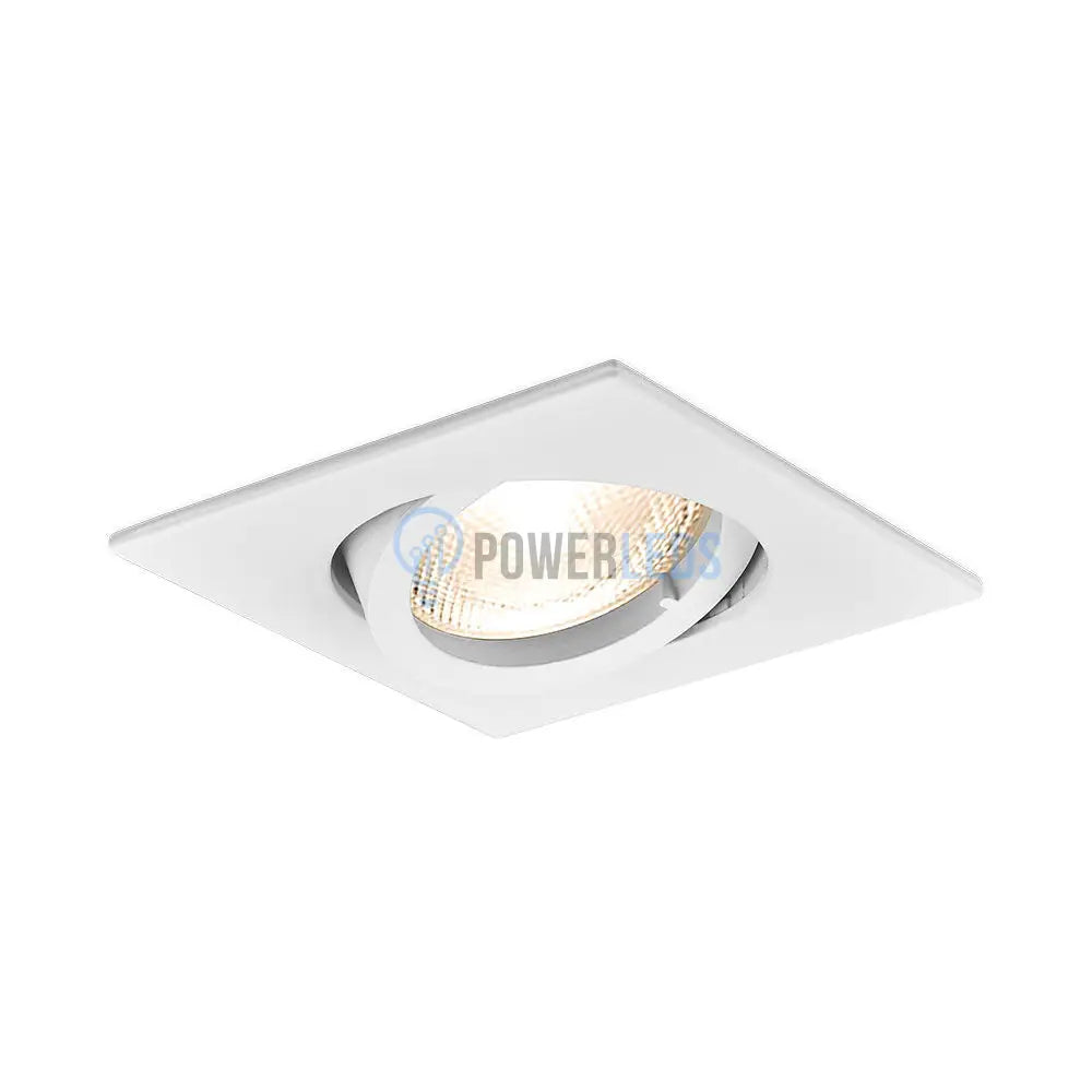 Spot Incastrat Patrat Fascicul Reglabil Alb Dulie MR16 L82xH25mm led ceiling light