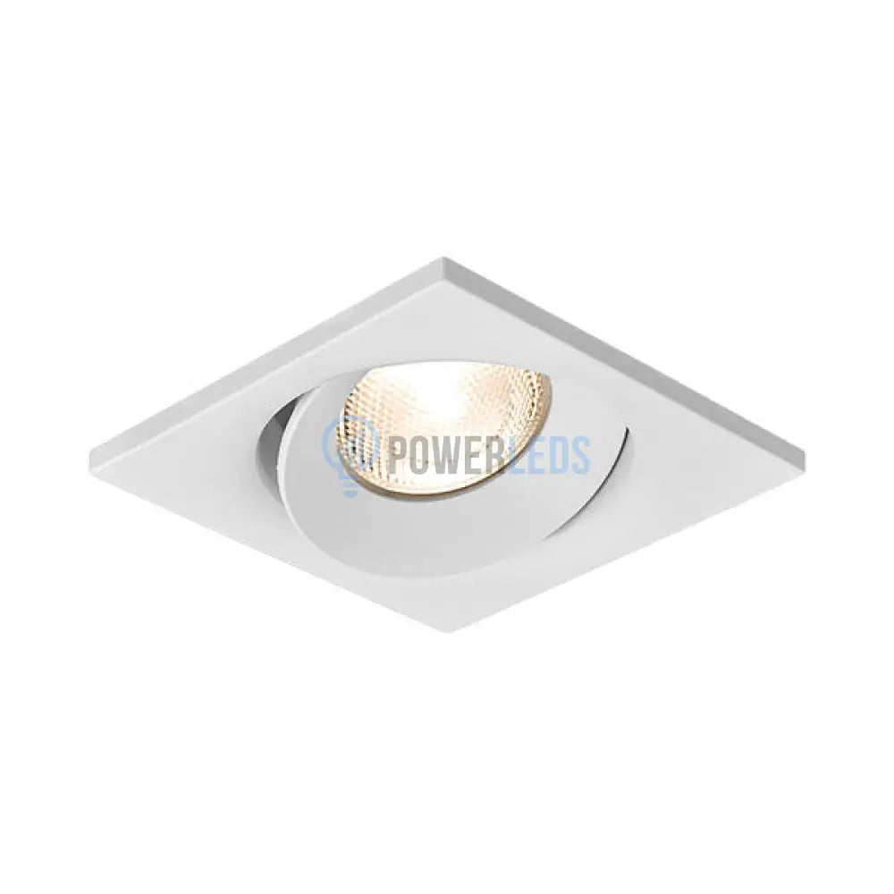 Spot Incastrat Patrat Fascicul Reglabil Alb Dulie MR16 L90xH27mm led ceiling light