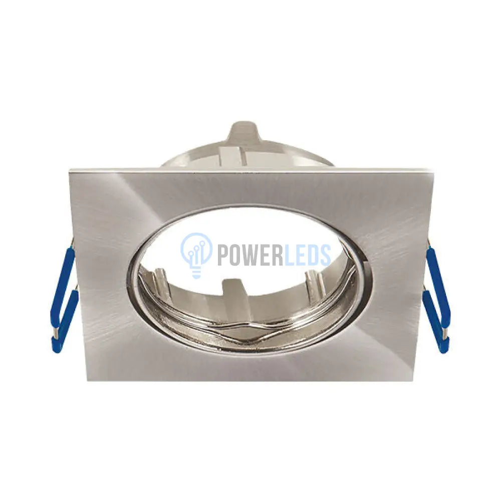 Spot Incastrat Patrat Fascicul Reglabil Argintiu Dulie MR16 L82xH23mm led ceiling light
