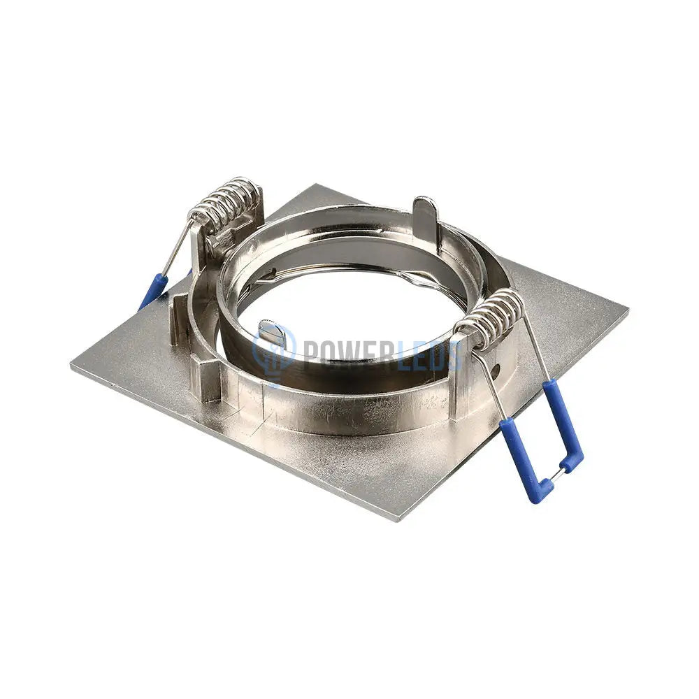 Spot Incastrat Patrat Fascicul Reglabil Argintiu Dulie MR16 L82xH23mm led ceiling light