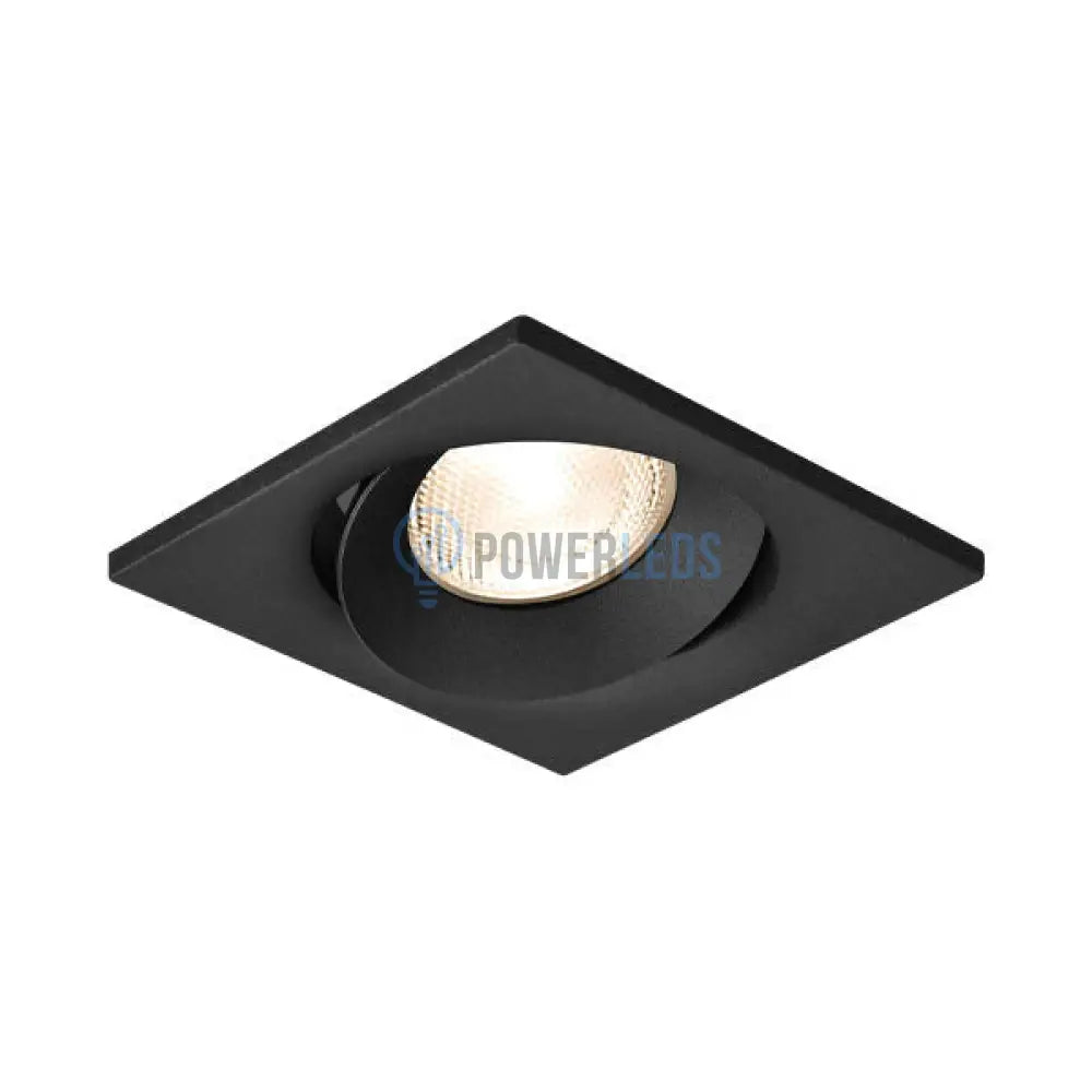 Spot Incastrat Patrat Fascicul Reglabil Negru Dulie MR16 L90xH27mm led ceiling light