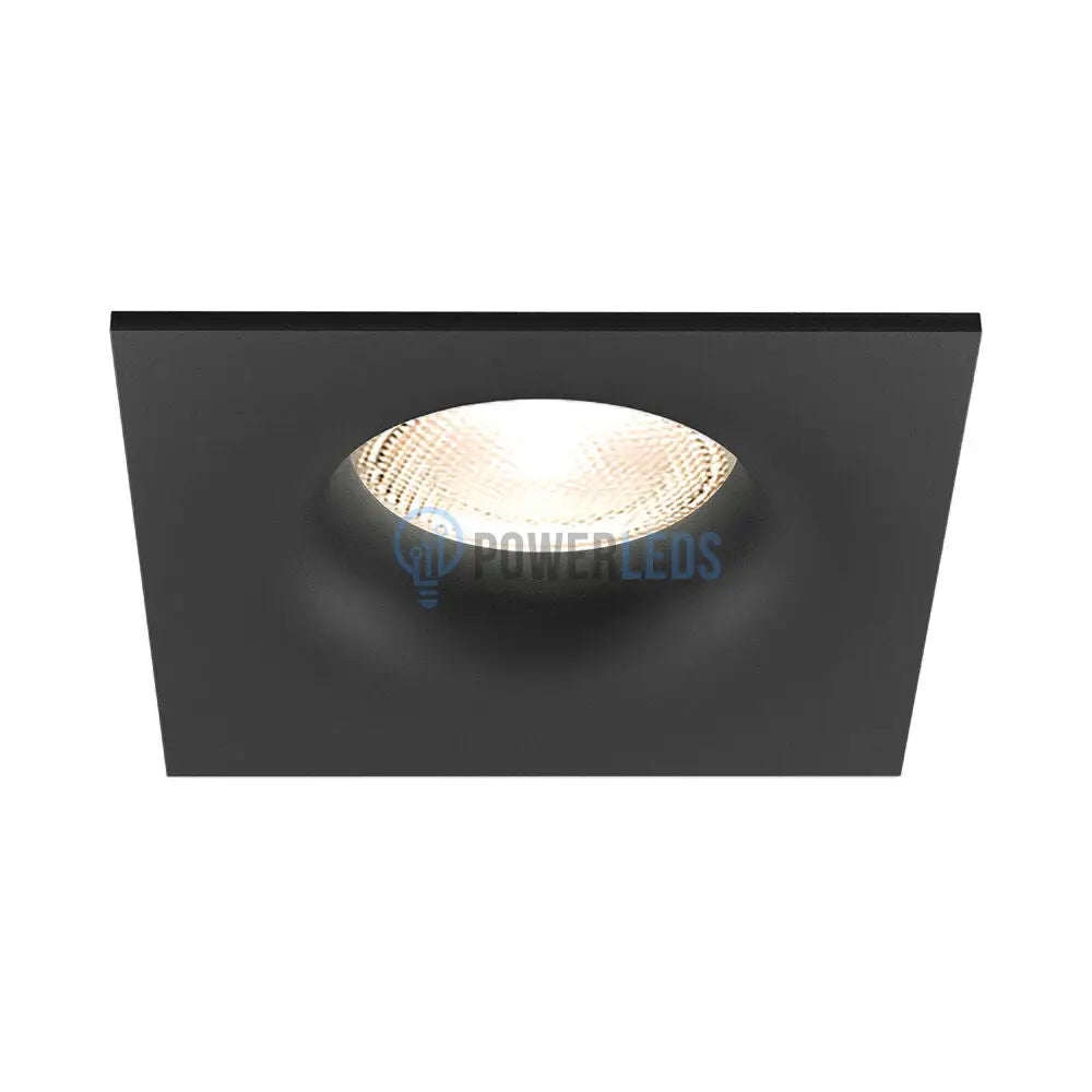Spot Incastrat Patrat Negru Dulie MR16 L84xH37mm led ceiling light