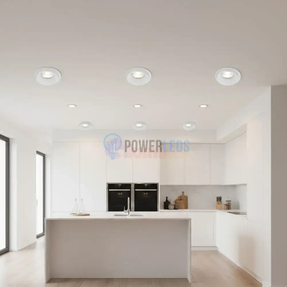 Spot Incastrat Rotund Alb Dulie GU10 Ø92x38mm led ceiling light